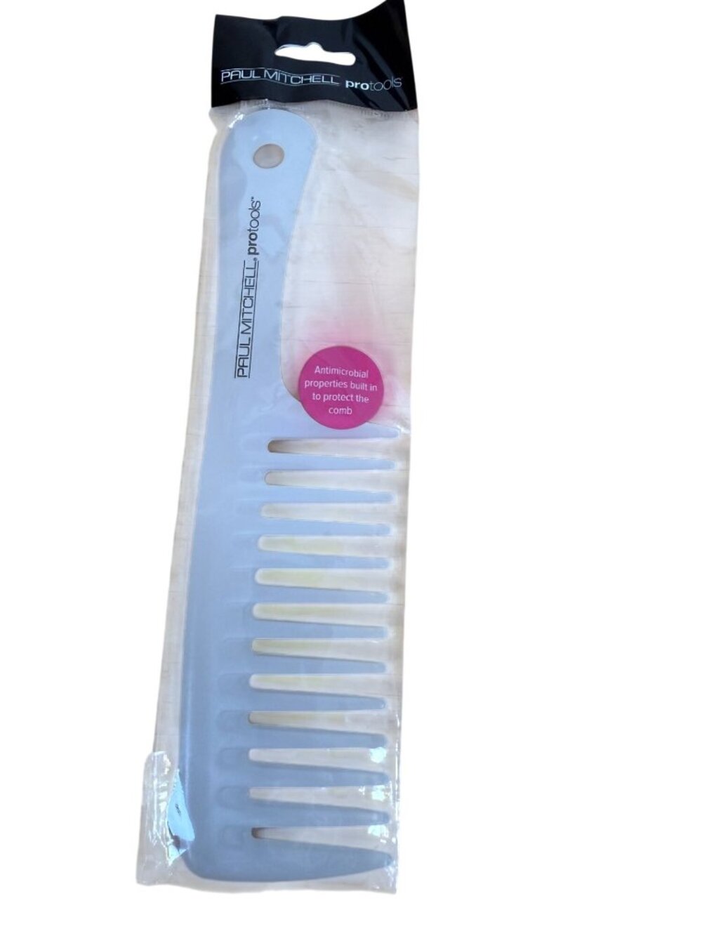 Paul Mitchell Pro Tools Comb Antimicrobial Slip-Resistant Wide Tooth Detanglw